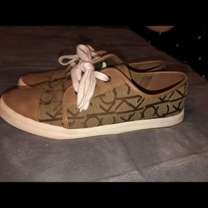 Calvin Klein tennis shoes